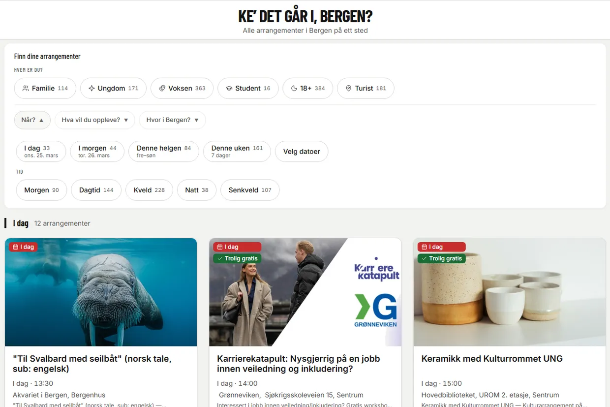 The Gåri front page