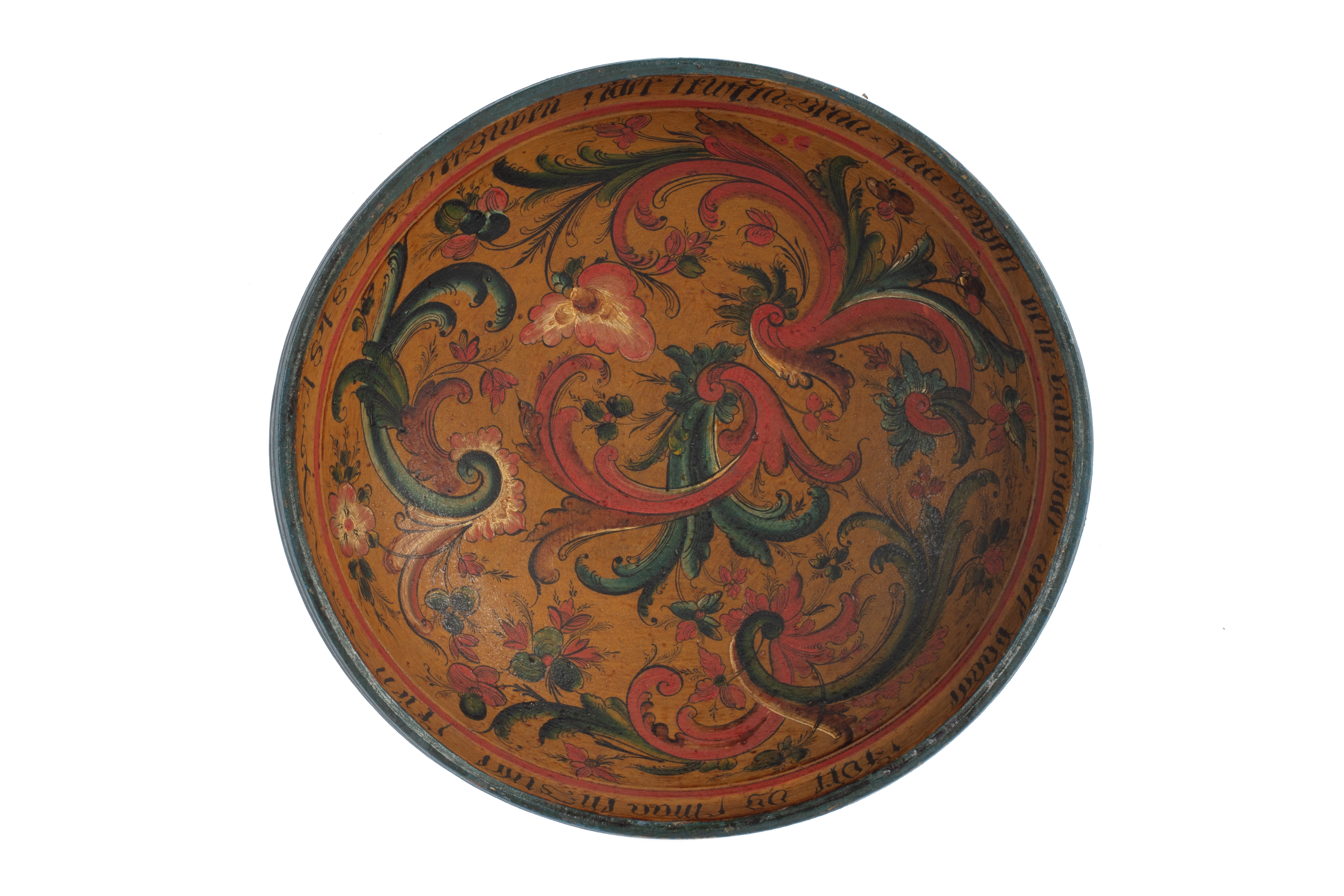 Rosemalt bolle (NF.2023-0908)