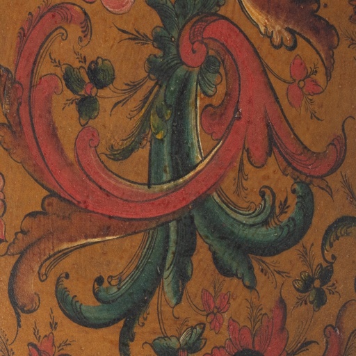 C-scroll med akantusblader